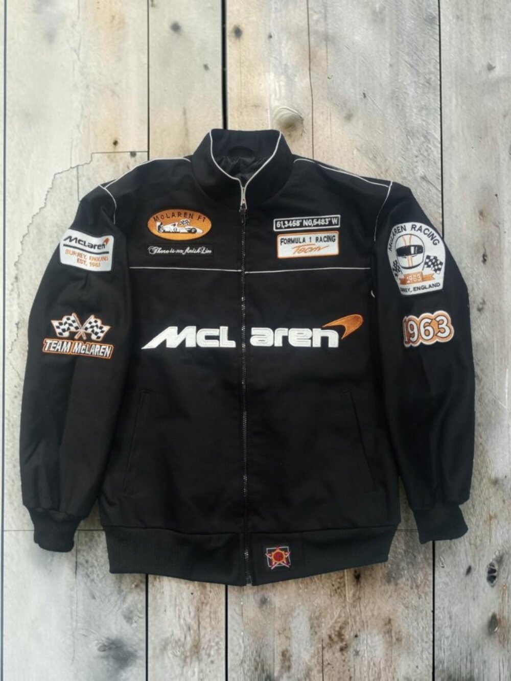 Vintage McLaren Racing Jacket – Size M – Motorsport Inspired